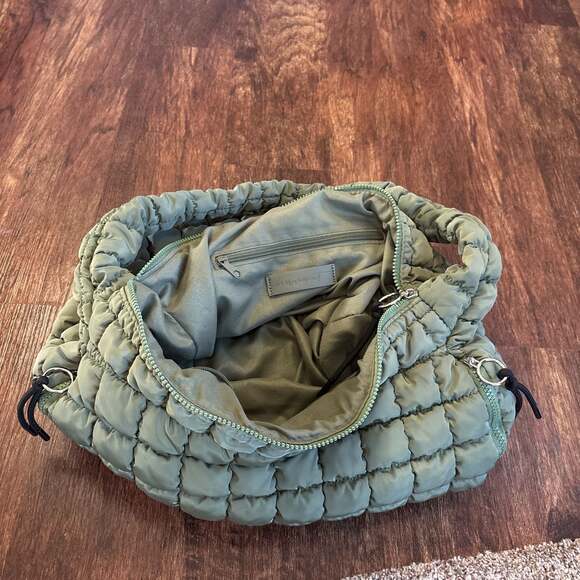 FP Movement by Free People Quilted Carryall Bag in Washed Sage - Picture 3 of 4